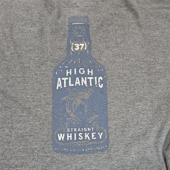 Izod Saltwater Relaxed Fit T-Shirt Mens XXL Coastal‎ High Atlantic Whiskey Tee - Picture 2 of 8